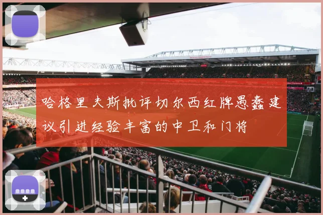 哈格里夫斯批评切尔西红牌愚蠢建议引进经验丰富的中卫和门将